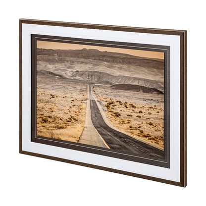 Mercana - Journey Onwards by Frank Assaf a Hand Embellished Textured Framed Art Photograph Matted under Glass - 12585 view 2