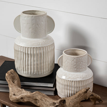 Mercana - Judy Small Eggshell Ceramic Vase - 68782 view 3