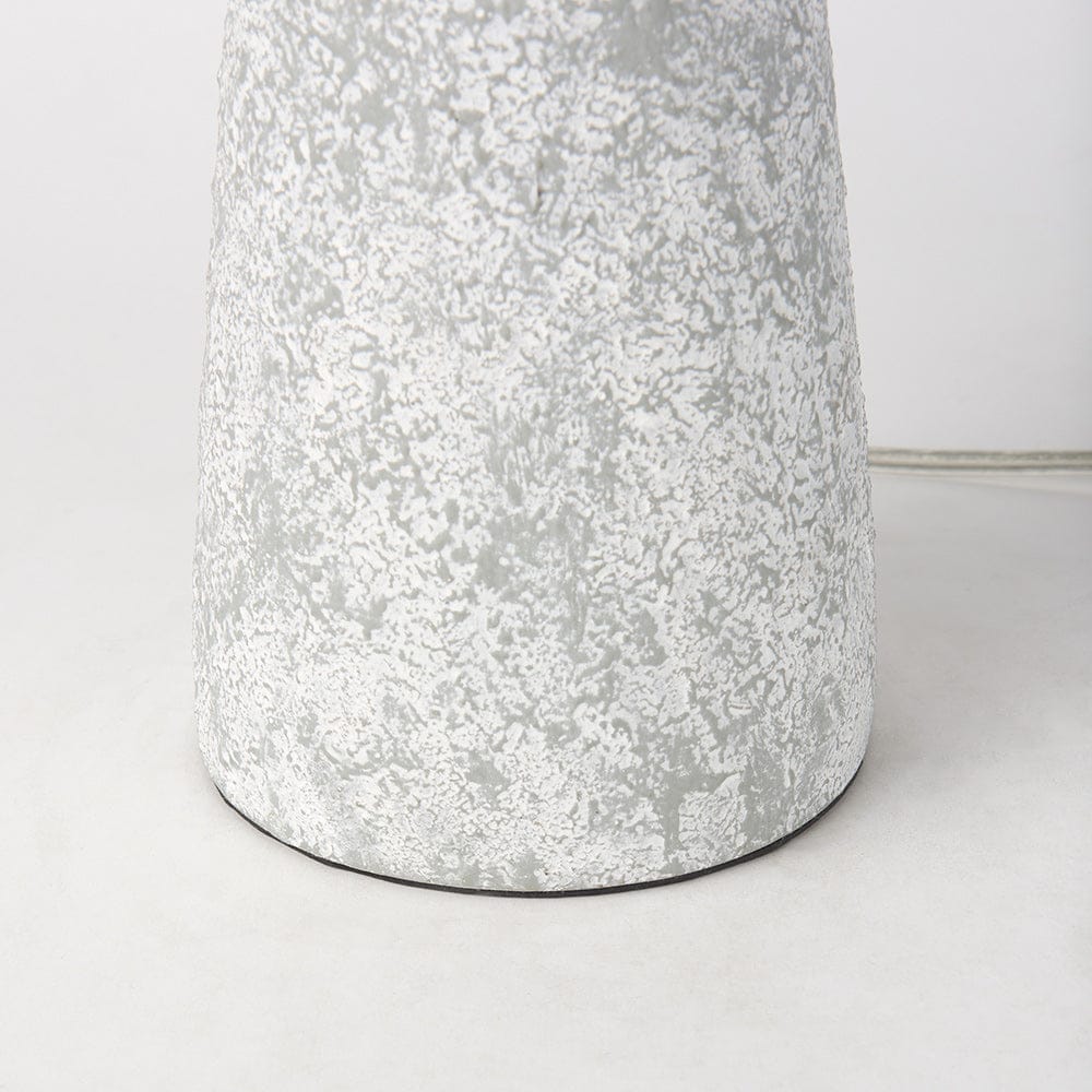 Mercana - Julia 16.0L x 16.0W x 27.0H Gray Antique Painted Cement Table Lamp - 69706 view 8