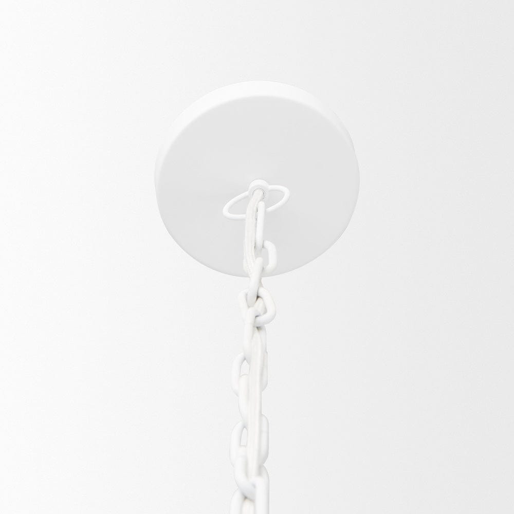 Mercana - Juniper 24" Round White Dome Pendant Light - 70102 view 4