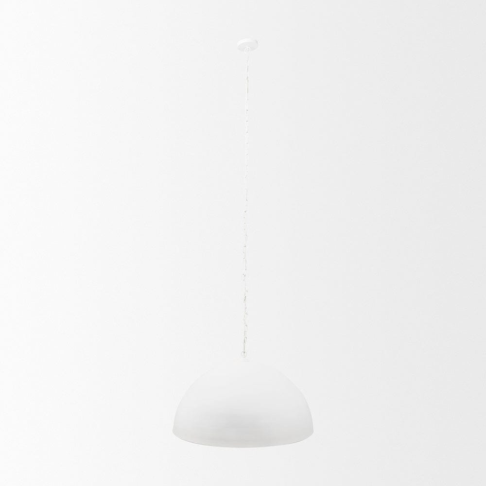 Mercana - Juniper 36" Round White Dome Pendant Light - 70103 view 2