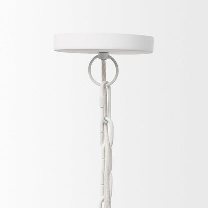 Mercana - Juniper 36" Round White Dome Pendant Light - 70103 view 3