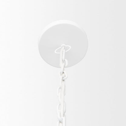 Mercana - Juniper 36" Round White Dome Pendant Light - 70103 view 4