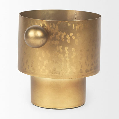 Mercana - Juno 6.5H Medium Gold Iron Medium Vase - 69866_CLOSEOUT view 4