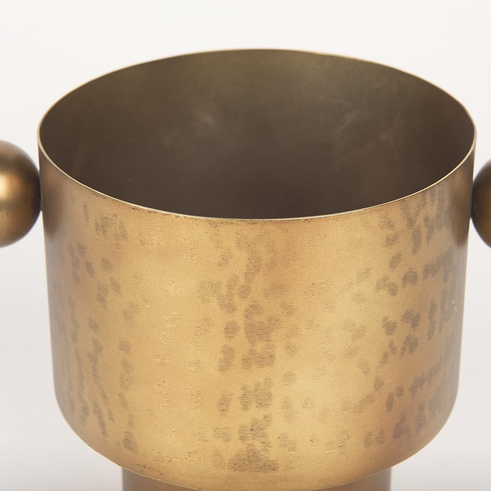 Mercana - Juno 6.5H Medium Gold Iron Medium Vase - 69866_CLOSEOUT view 5