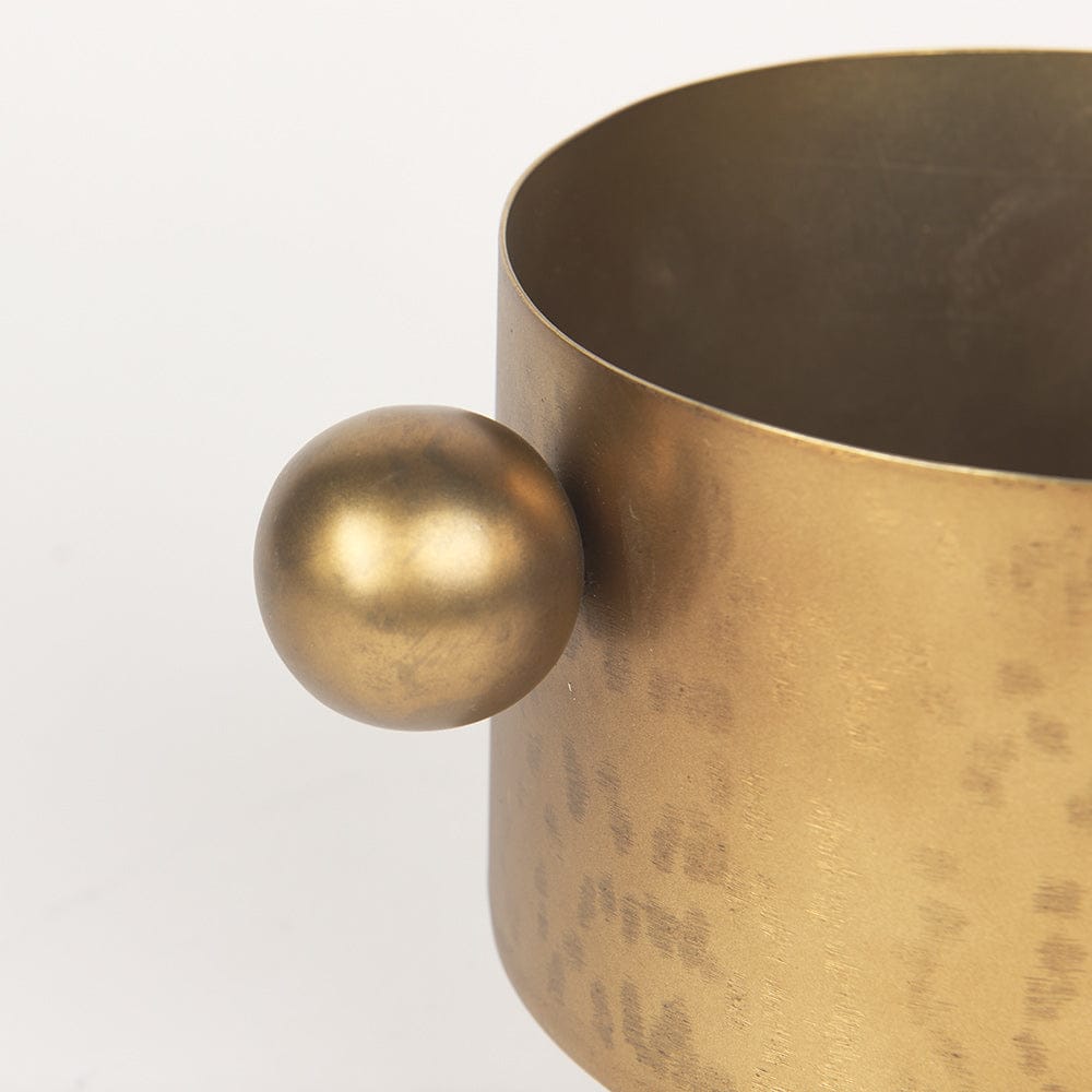 Mercana - Juno 6.5H Medium Gold Iron Medium Vase - 69866_CLOSEOUT view 7