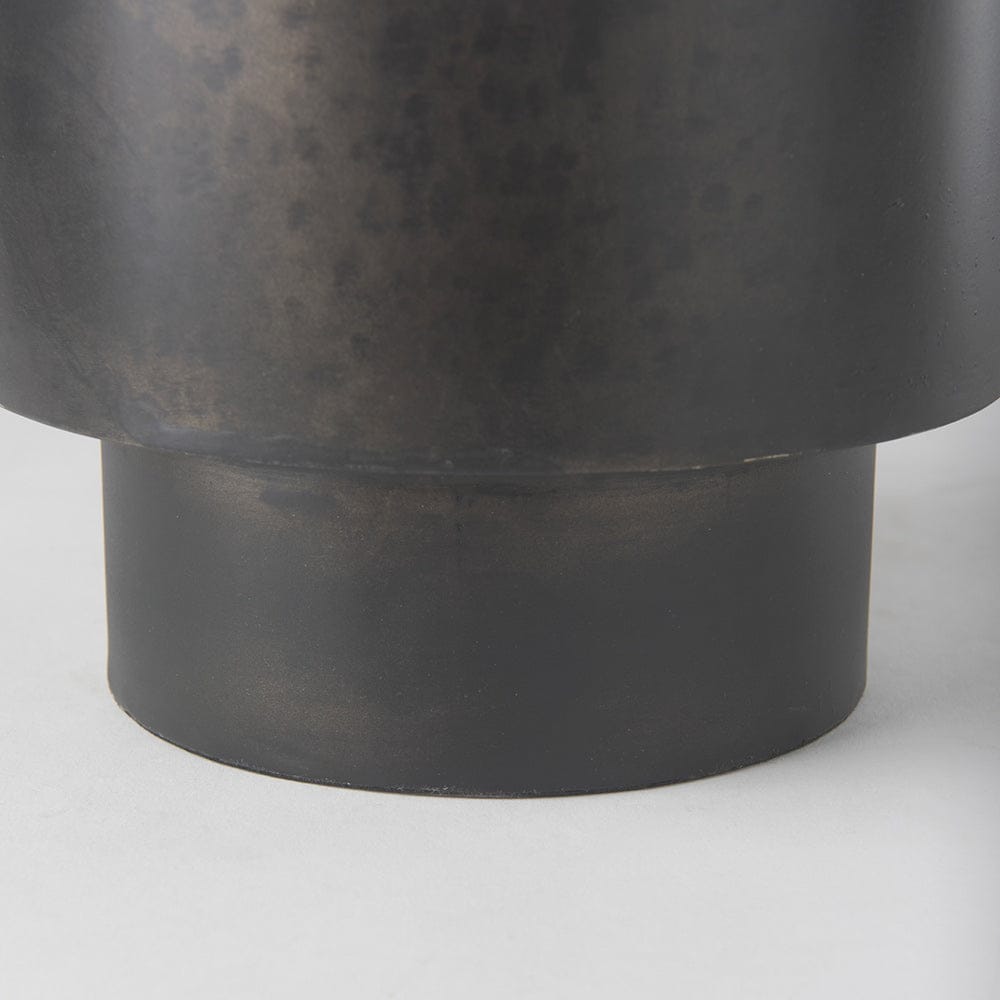 Mercana - Juno 8.5H Large Black Iron Vase - 69871 view 9