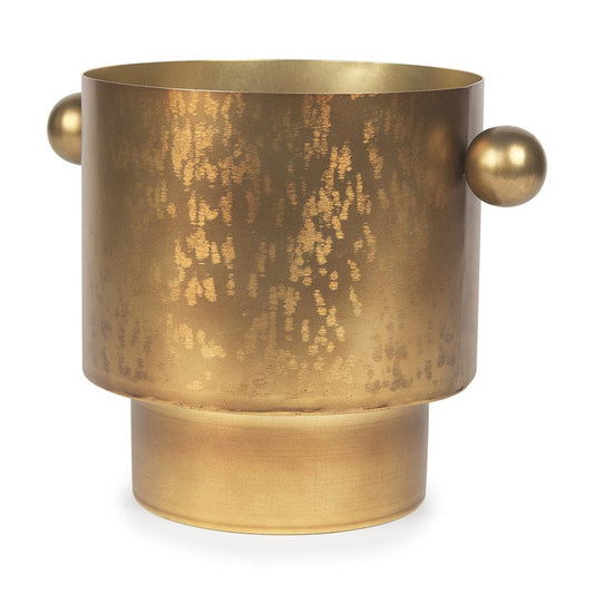 Mercana - Juno 8.5H Large Gold Iron Vase - 69867_CLOSEOUT view 1