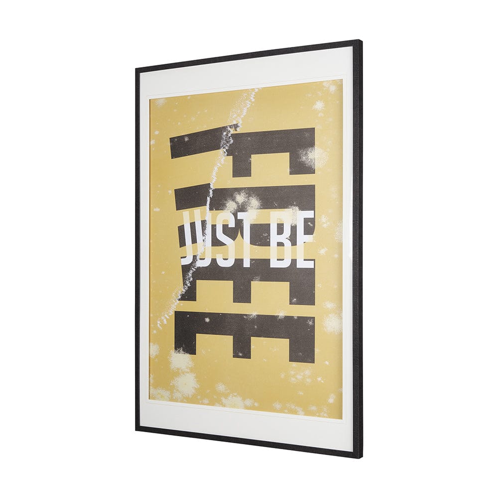 Mercana - Just Be Free by Mercana Studio a Framed Art Print Matted under Glass - 14602 view 2
