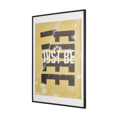 Mercana - Just Be Free by Mercana Studio a Framed Art Print Matted under Glass - 14602 view 2