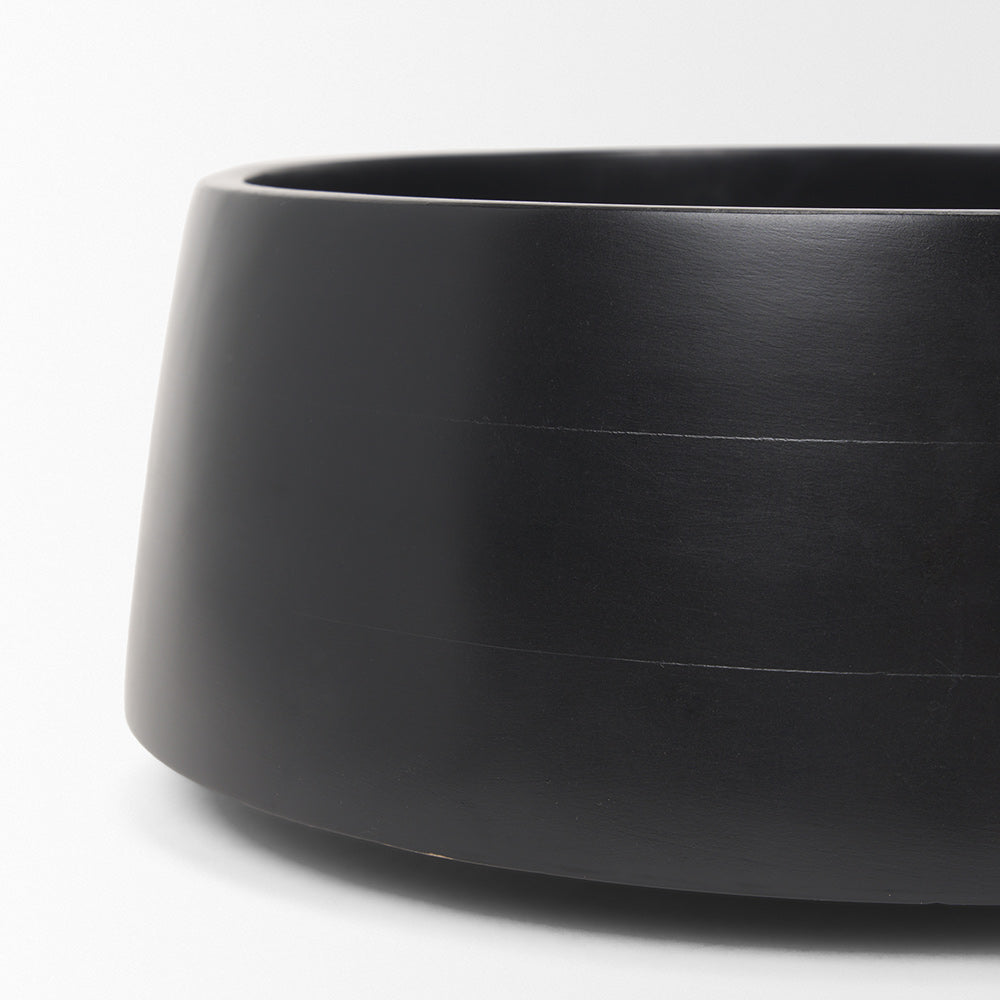 Mercana - Kadara Black Solid Wood Decorative Bowl - 70939 view 5