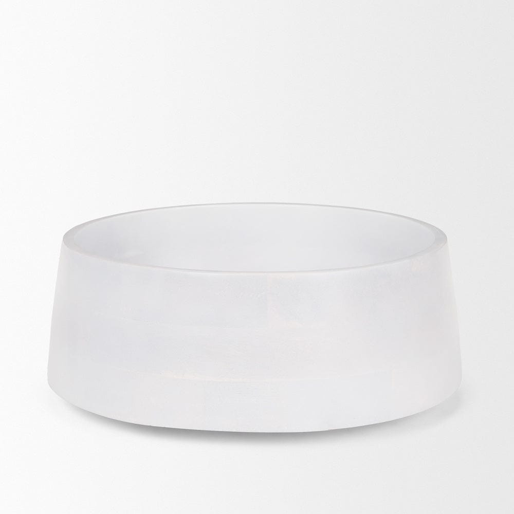 Mercana - Kadara White Washed Solid Wood Decorative Bowl - 70938 view 2