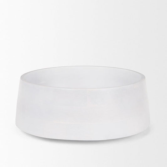 Mercana - Kadara White Washed Solid Wood Decorative Bowl - 70938 view 2