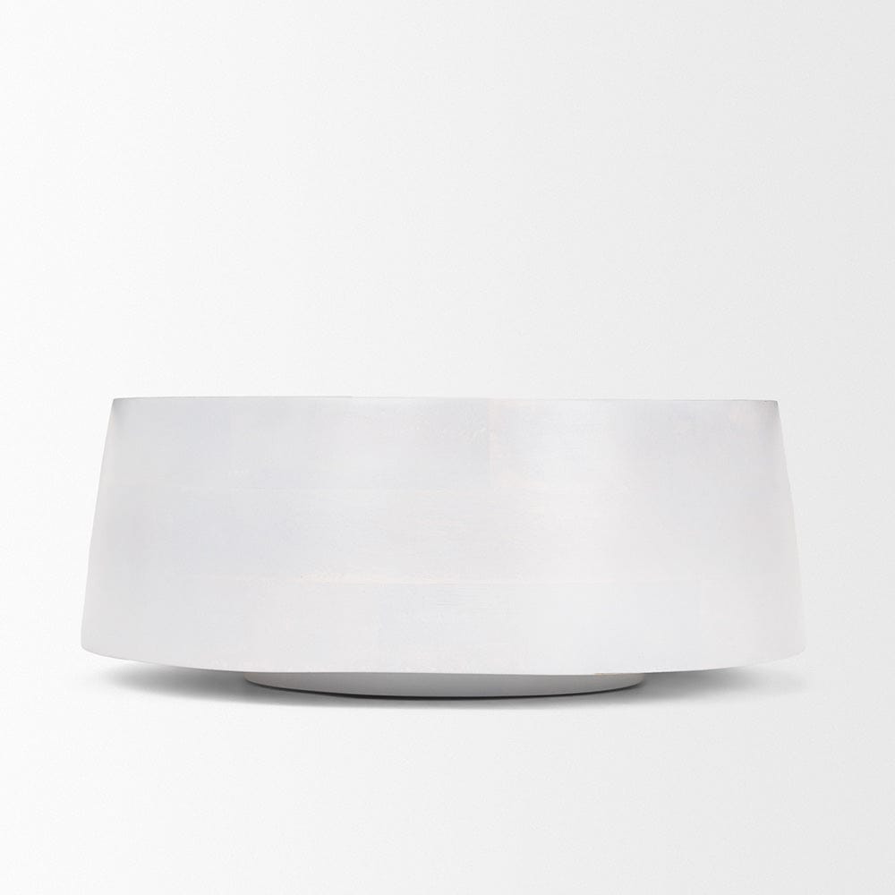 Mercana - Kadara White Washed Solid Wood Decorative Bowl - 70938 view 3