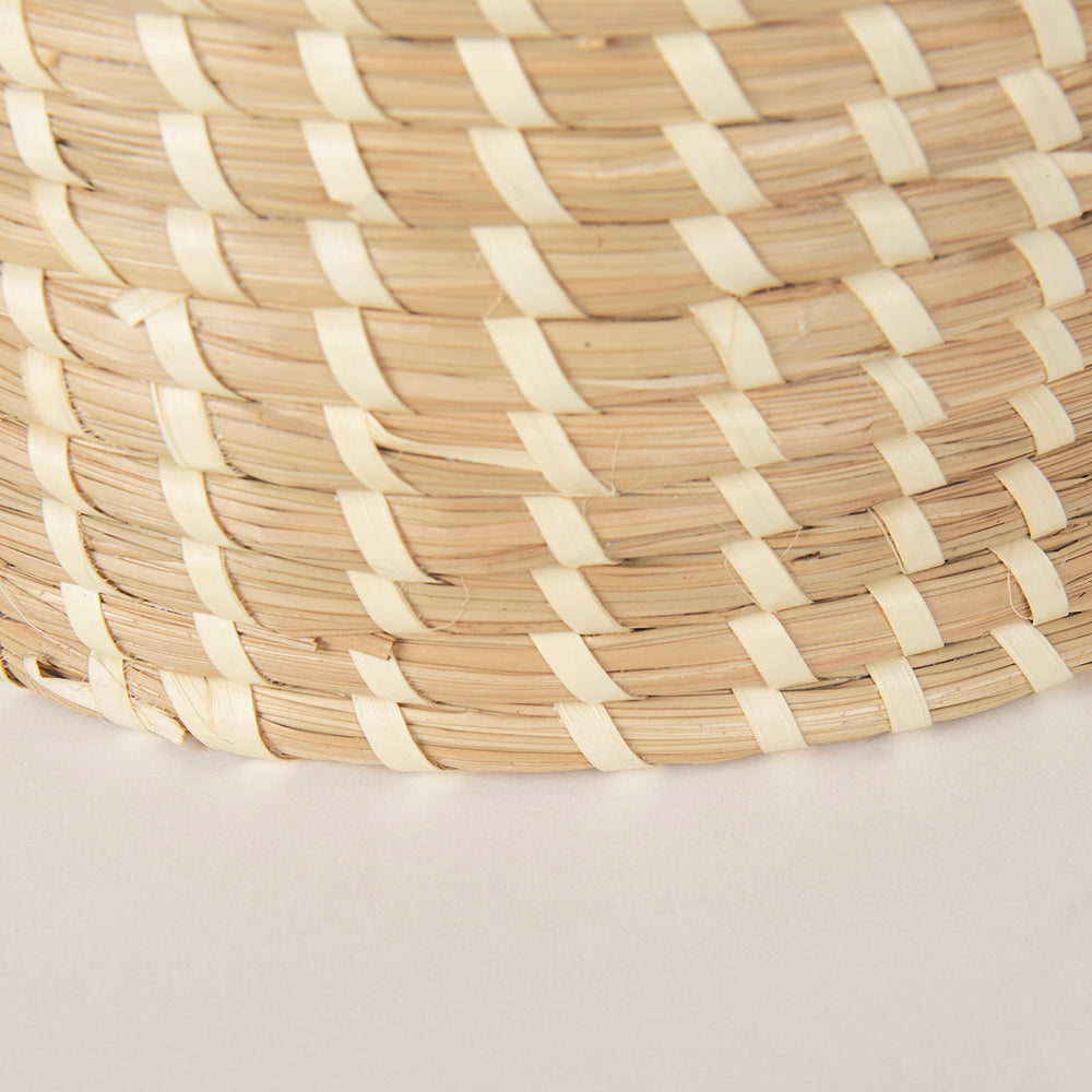 Mercana - Kailini Nesting Seagrass & Palm Leaf Boxes with Lids (Set of 3) - 70231 view 7