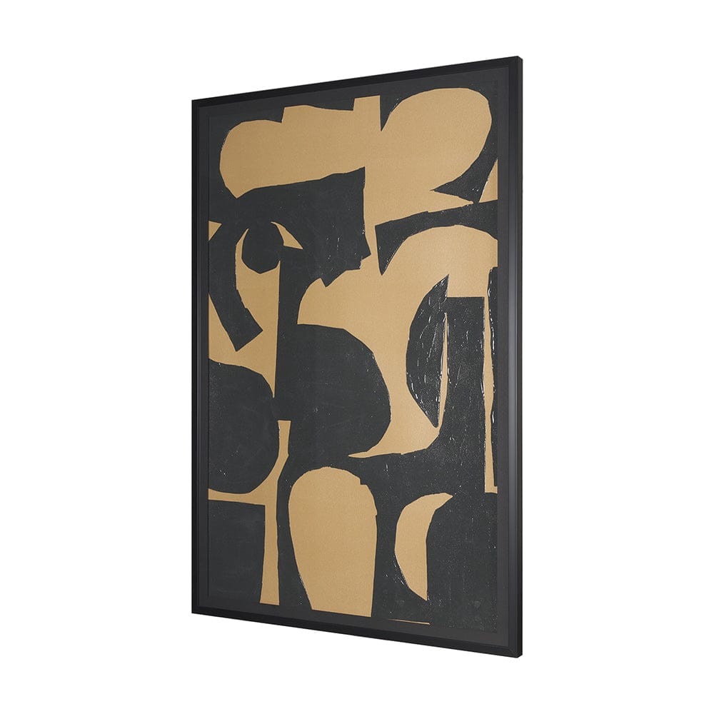 Mercana - Kaldow by Mercana Studio a Hand Embellished Textured Framed Art Print Matted under Glass - 15082 view 2