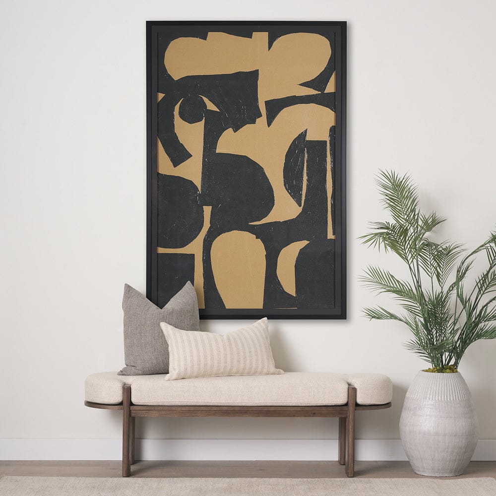 Mercana - Kaldow by Mercana Studio a Hand Embellished Textured Framed Art Print Matted under Glass - 15082 view 8