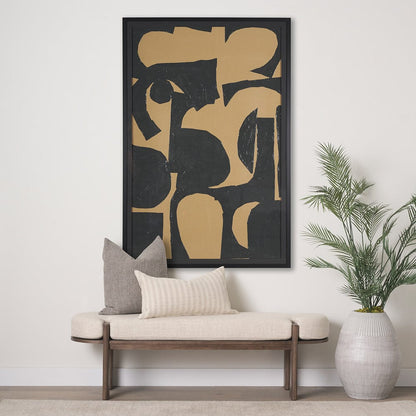 Mercana - Kaldow by Mercana Studio a Hand Embellished Textured Framed Art Print Matted under Glass - 15082 view 8