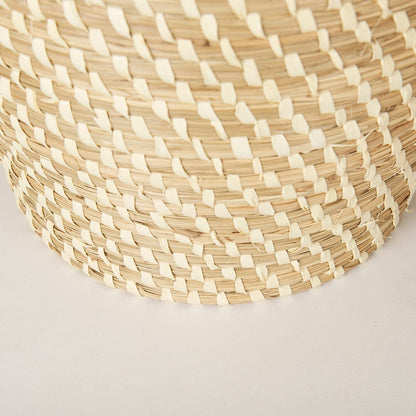 Mercana - Kalopa Seagrass Floor Baskets w/ Flat Handled Lid (Set of 2) - 70232 view 9