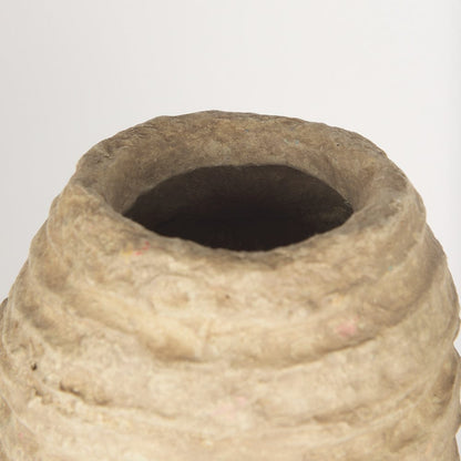 Mercana - Kamli Large Beige Paper Mache Vase - 70213_CLOSEOUT view 5