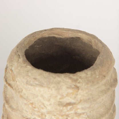Mercana - Kamli Small Beige Paper Mache Vase - 70212 view 5