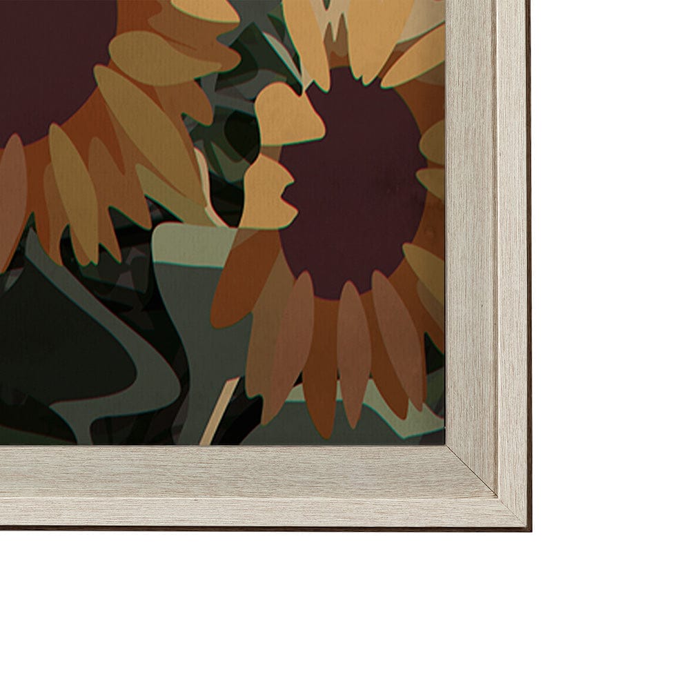 Mercana - Kansas Go USA XL by Mercana Studio a Hand Embellished Decograph Framed Art Print under Glass - 13798 view 3