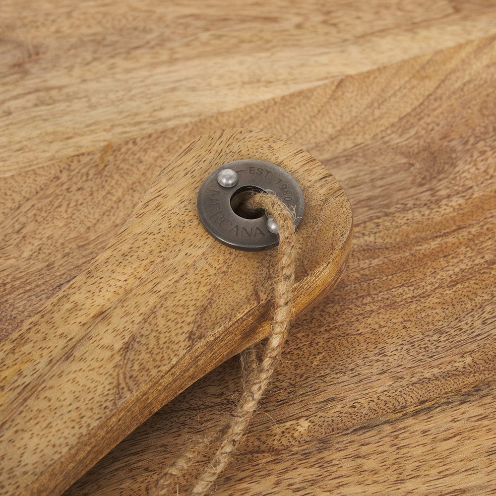 Mercana - Karana Natural Solid Wood Round Serving Boards - 70936 view 6