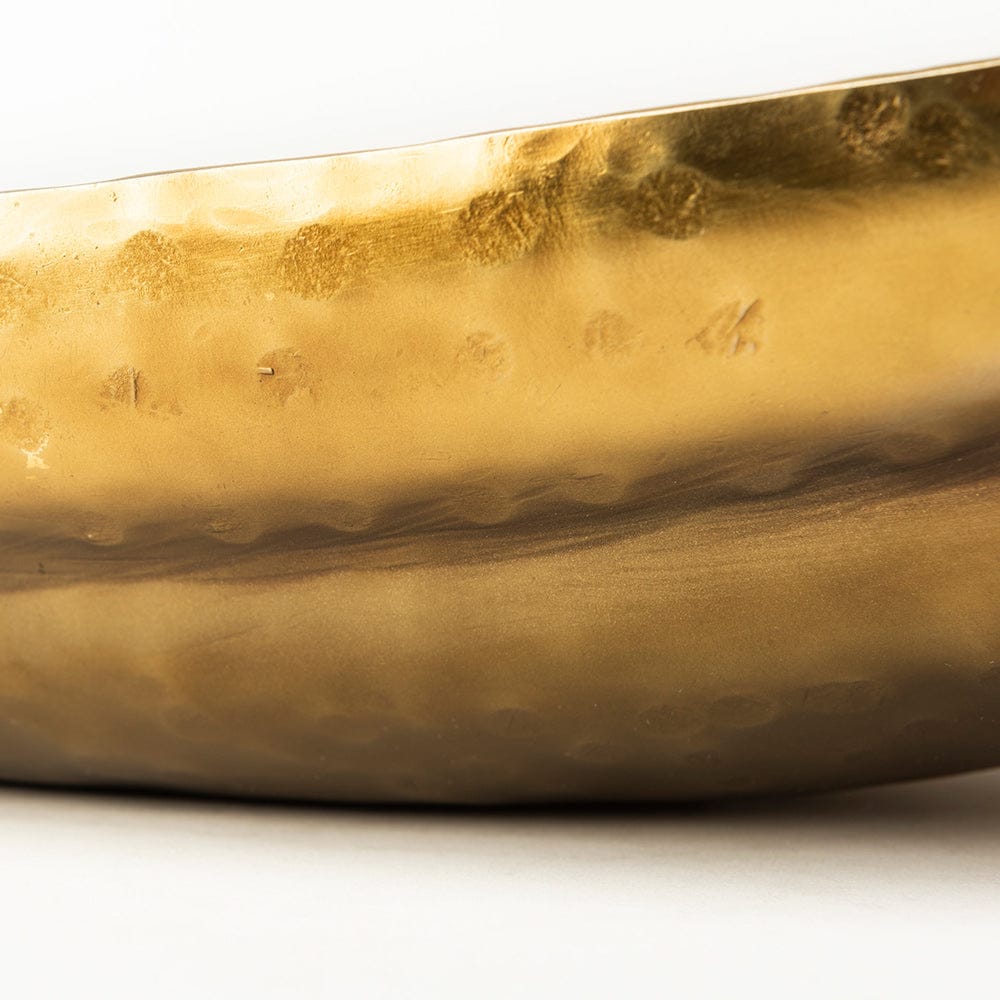 Mercana - Karmen Gold Hammered Oversized Bowls (Set of 2) - 69075_CLOSEOUT view 6