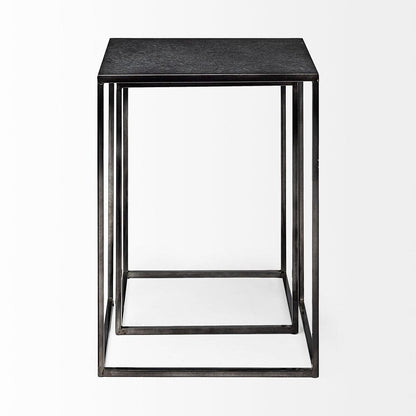 Mercana - Kasey 17.7L x 12.6W x 24.4H Galvanized Metal Nesting Accent Tables (Set of 2) - 69338 view 4