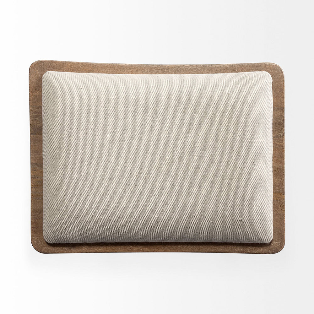 Mercana - Katniss 26" Total Height Cream Fabric Seat Gold Metal Frame Counter Stool - 68465 view 6