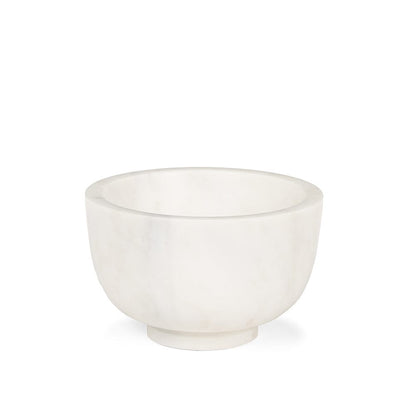 Mercana - Katora Small Premium Solid White Marble Bowl - 70937 view 1