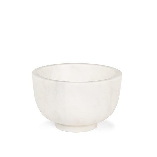 Mercana - Katora Small Premium Solid White Marble Bowl - 70937 view 1