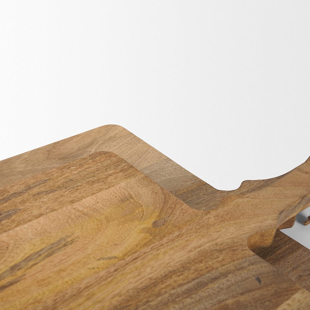 Mercana - Khana Natural Solid Wood Square Serving Boards - 70935 view 4