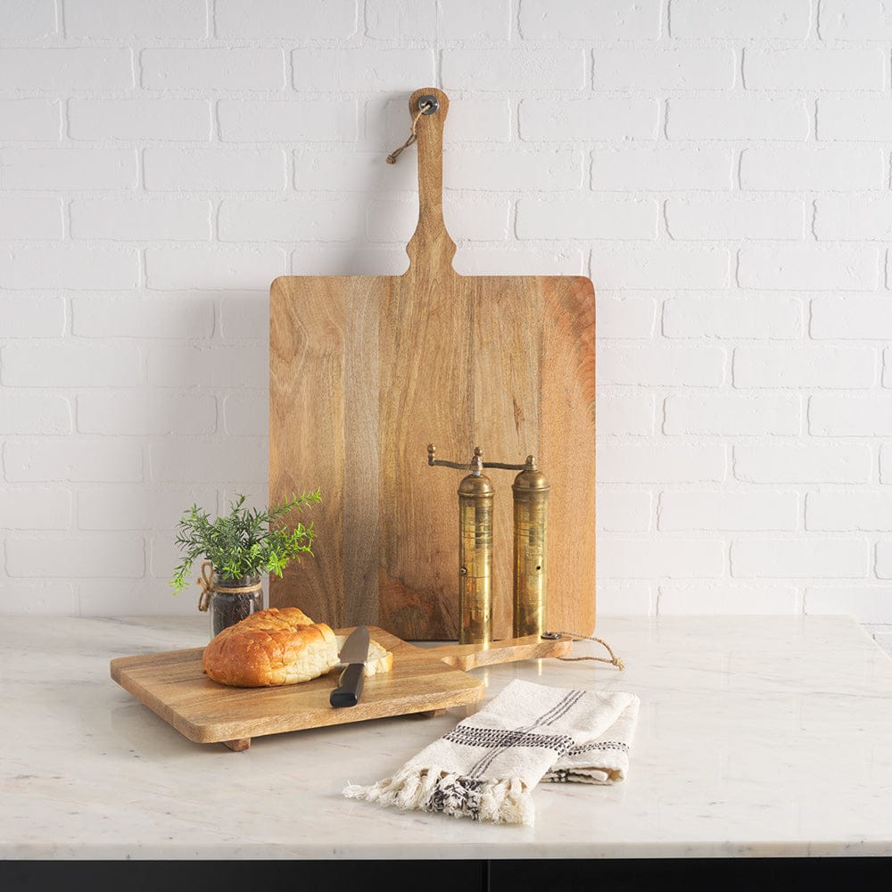 Mercana - Khana Natural Solid Wood Square Serving Boards - 70935 view 7