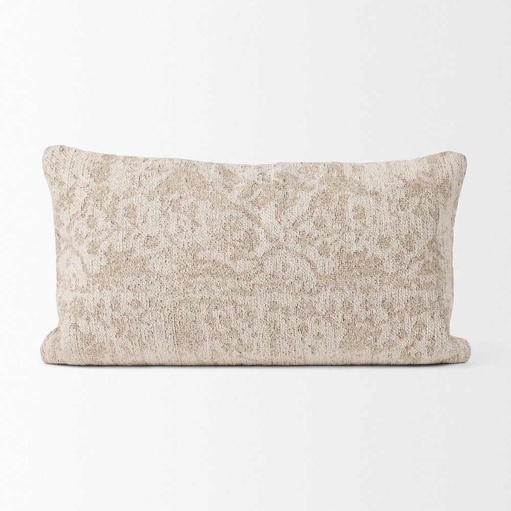 Mercana - Khloe Cream Lumbar Pillow Cover - 70344 view 2