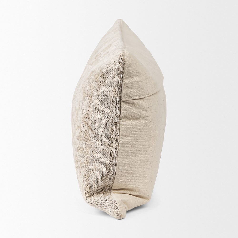 Mercana - Khloe Cream Lumbar Pillow Cover - 70344 view 3