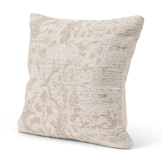 Mercana - Khloe Cream Square Pillow Cover - 70345 view 1