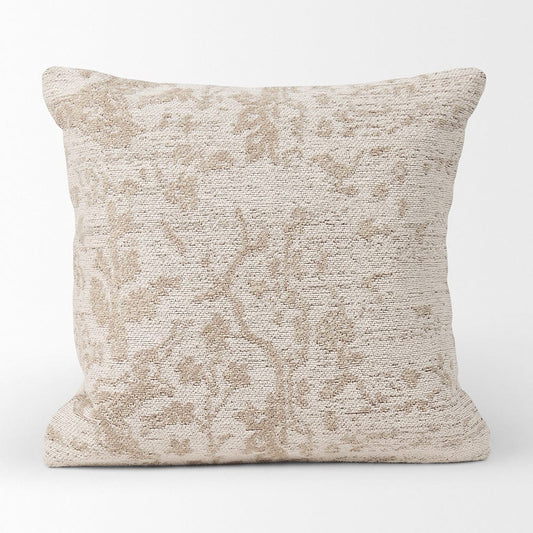 Mercana - Khloe Cream Square Pillow Cover - 70345 view 2
