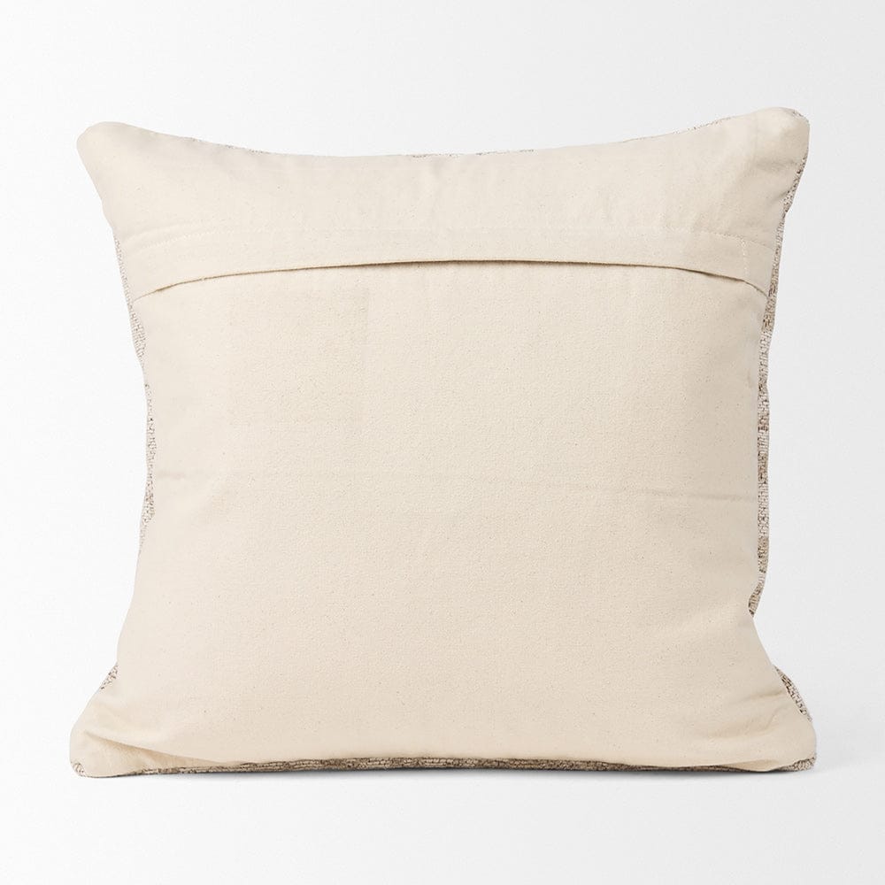Mercana - Khloe Cream Square Pillow Cover - 70345 view 4