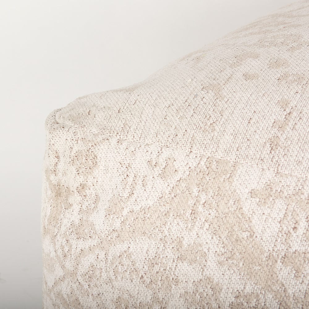 Mercana - Khloe Large Cream Pouf - 70379_CLOSEOUT view 5