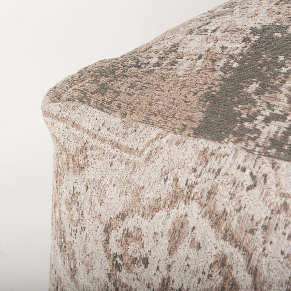 Mercana - Khloe Large Taupe Pouf - 70380_CLOSEOUT view 5