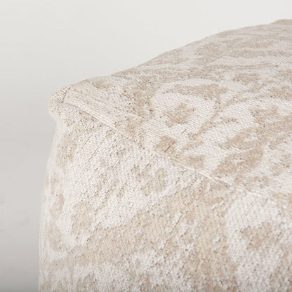 Mercana - Khloe Small Cream Pouf - 70376 view 5