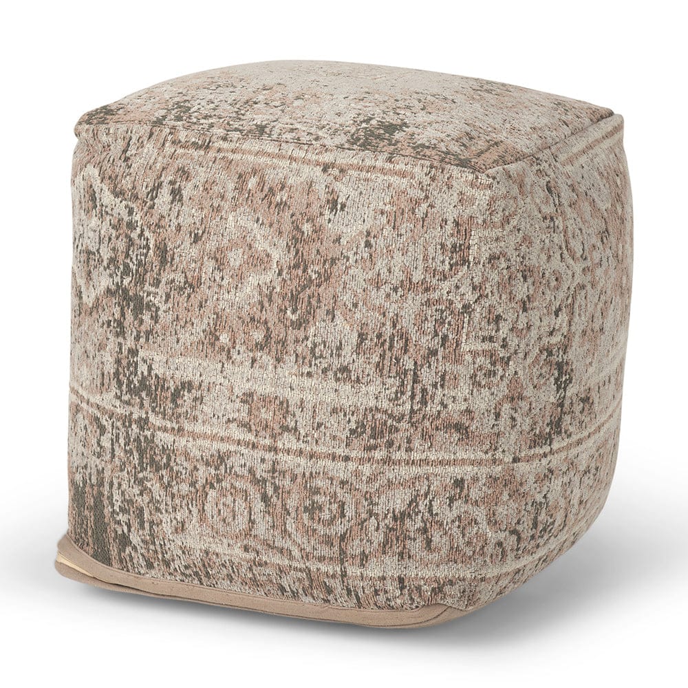 Mercana - Khloe Small Taupe Pouf - 70377_CLOSEOUT view 1