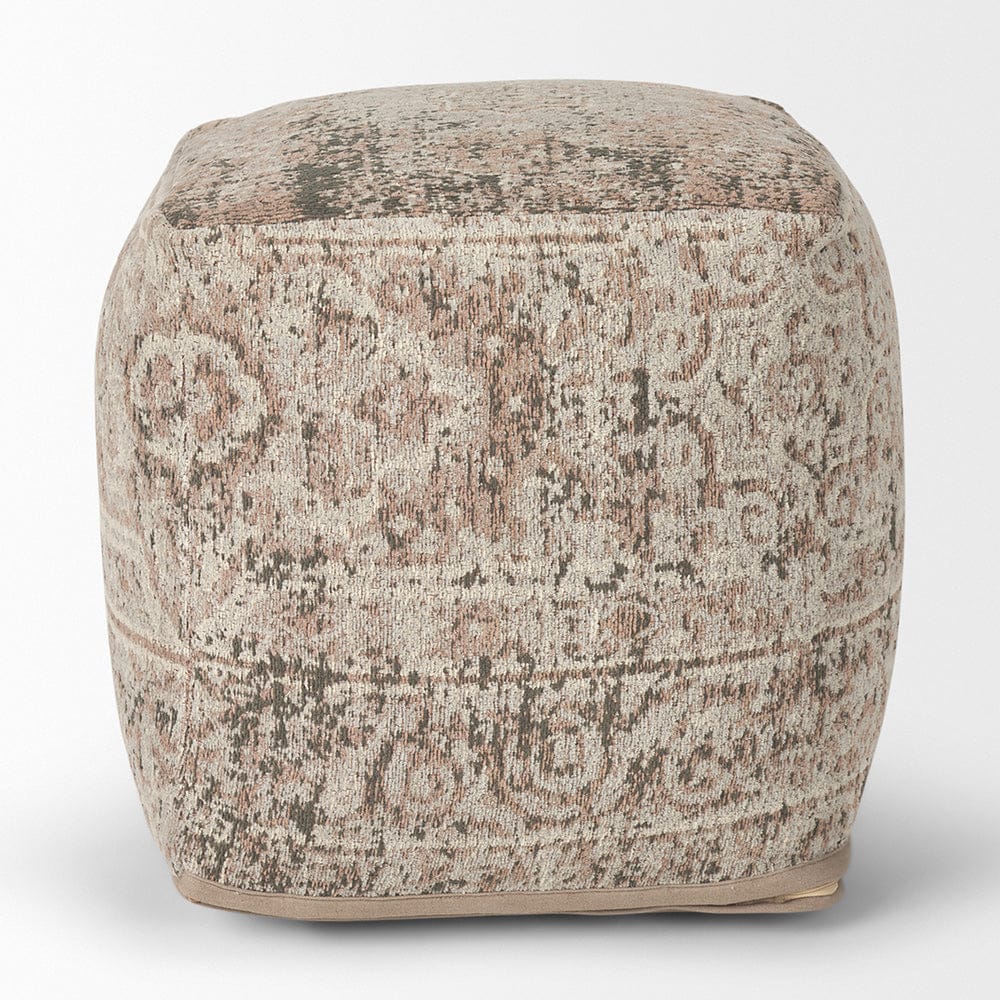 Mercana - Khloe Small Taupe Pouf - 70377_CLOSEOUT view 3