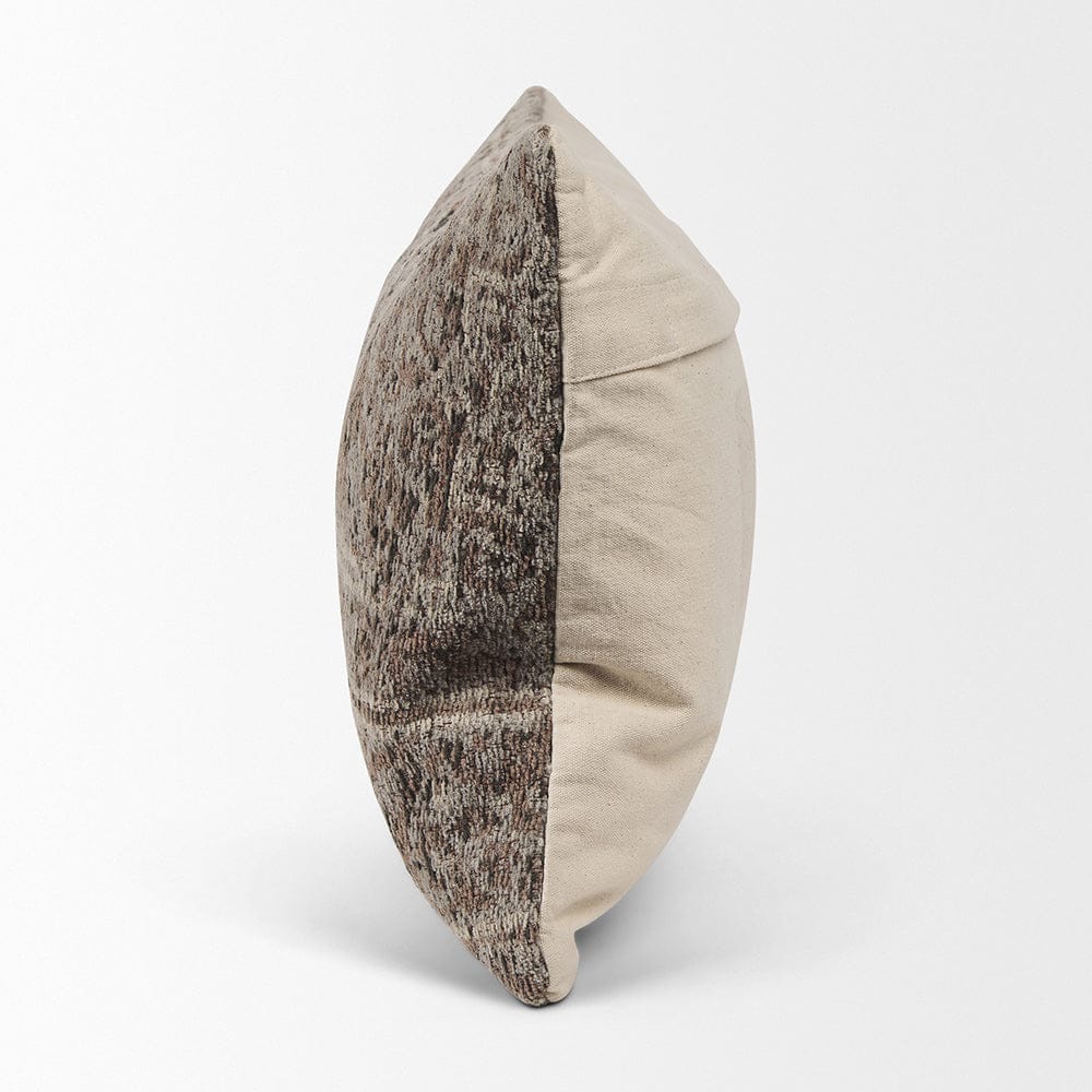 Mercana - Khloe Taupe Lumbar Pillow Cover - 70342 view 3