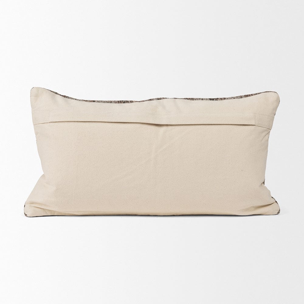 Mercana - Khloe Taupe Lumbar Pillow Cover - 70342 view 4