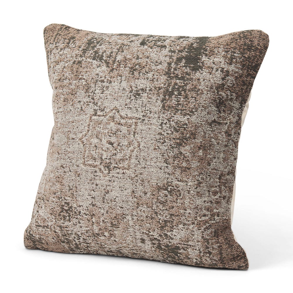 Mercana - Khloe Taupe Square Pillow Cover - 70343 view 1