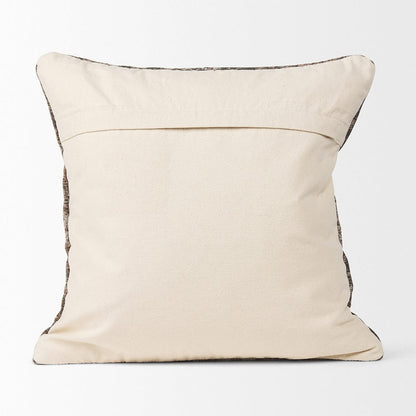 Mercana - Khloe Taupe Square Pillow Cover - 70343 view 4