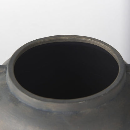 Mercana - Kilian Short Brown-Gray Double Ear Vase - 70087 view 6