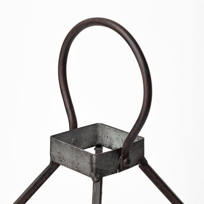Mercana - Kingston I Large Rustic Metal Framed Table Candle Holder - 67243 view 8